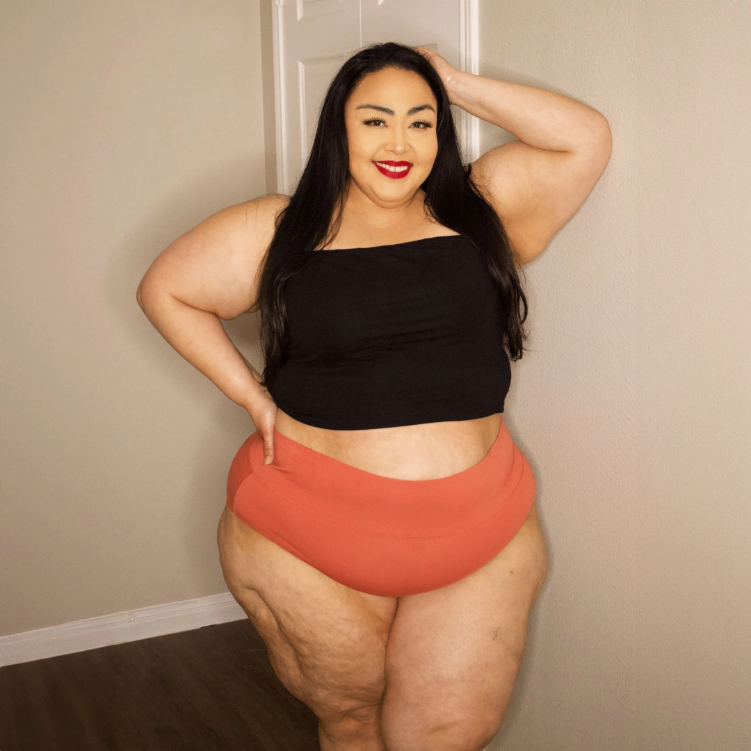 Organic Cotton Full Brief Panties - Peach Party