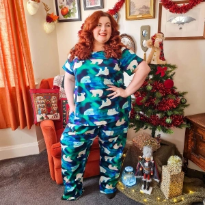 Organic Cotton PJ Top - Polar Bears