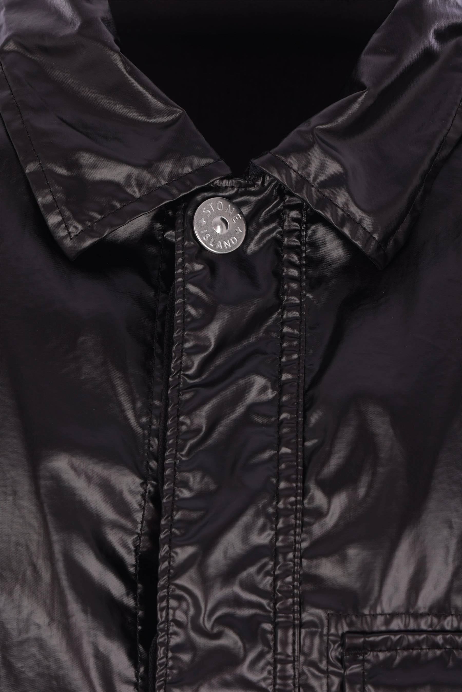 overshirt in Mussola Gommata -TC