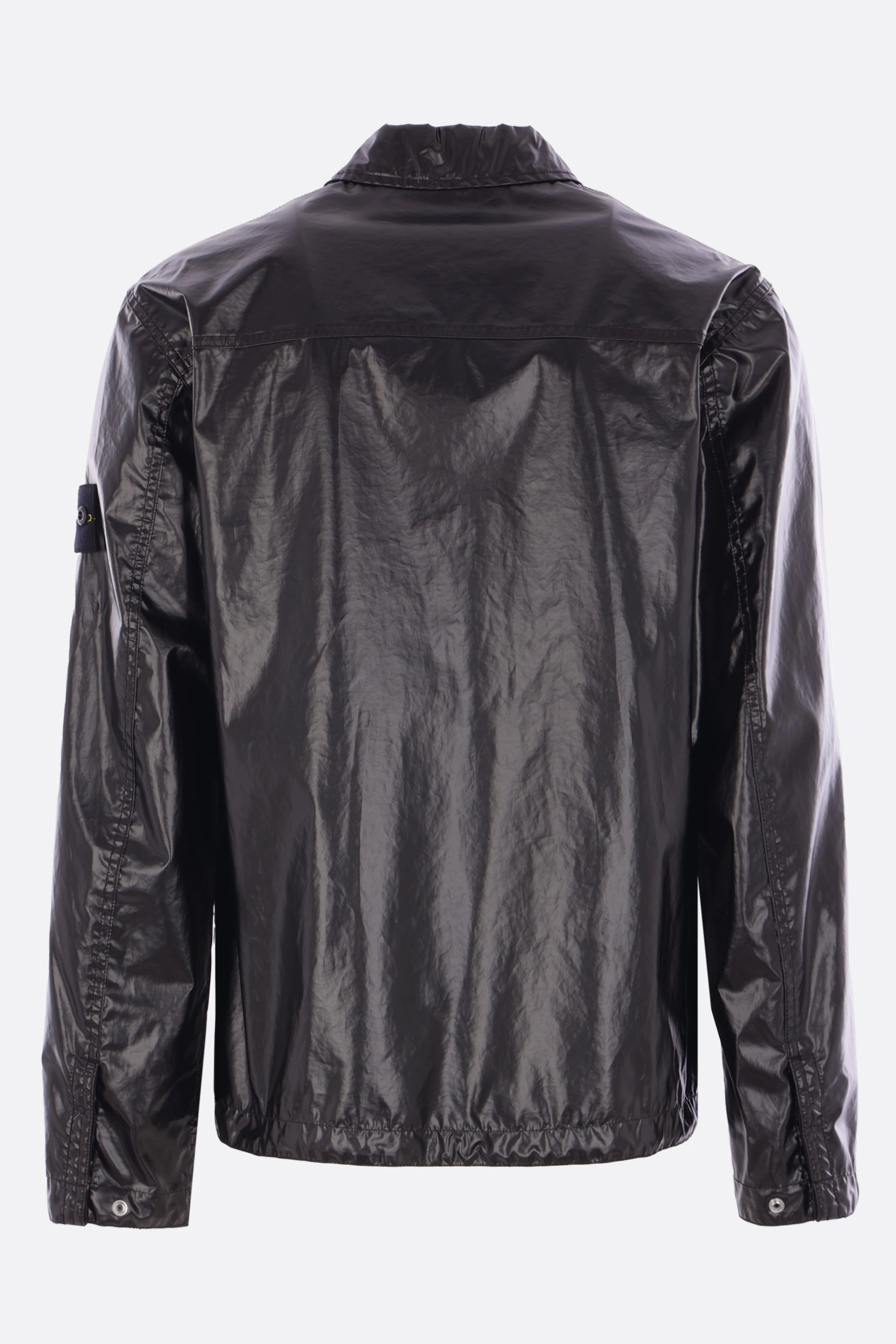 overshirt in Mussola Gommata -TC