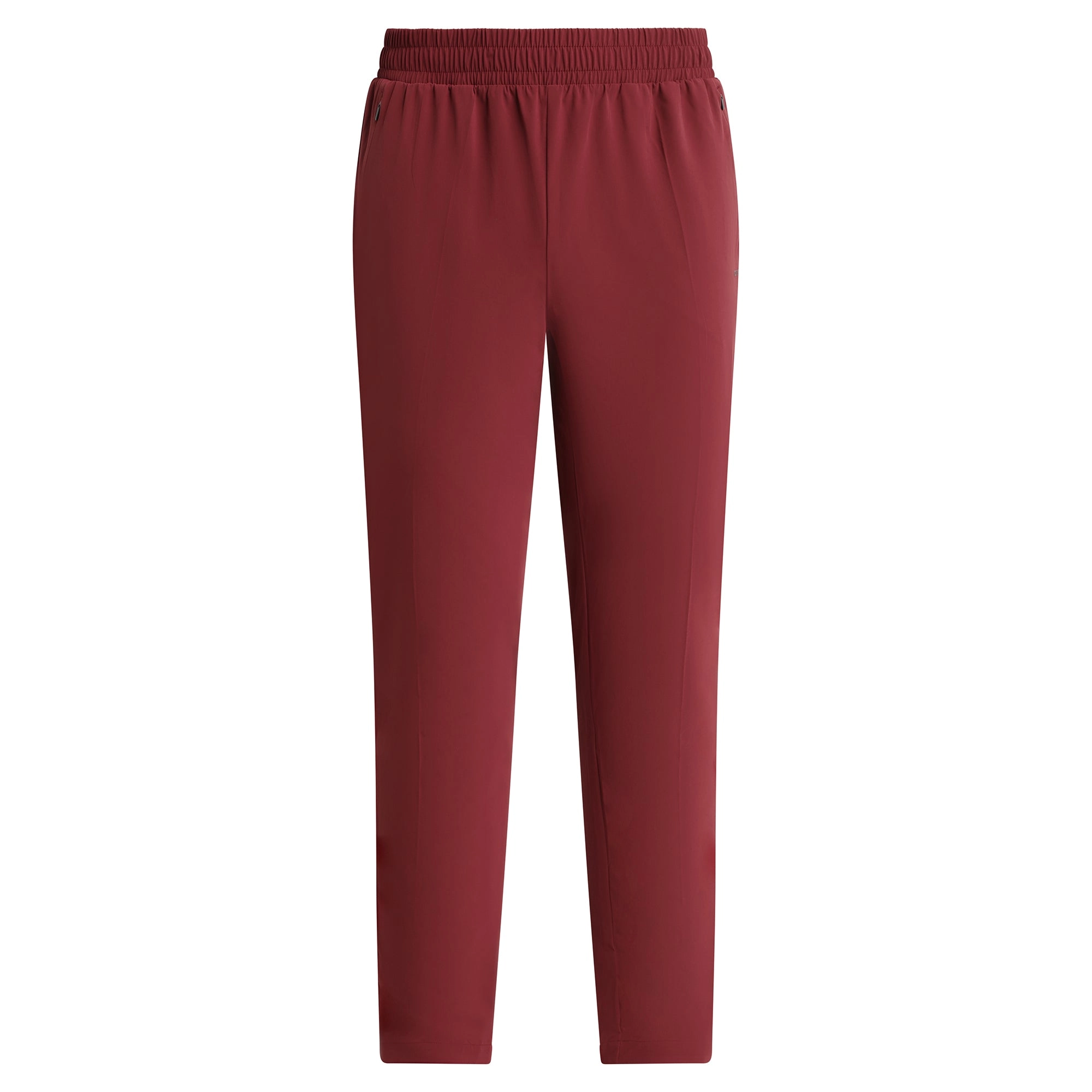 Pantalon de sport chino pour homme en jersey stretch Bordeaux Dim Move
