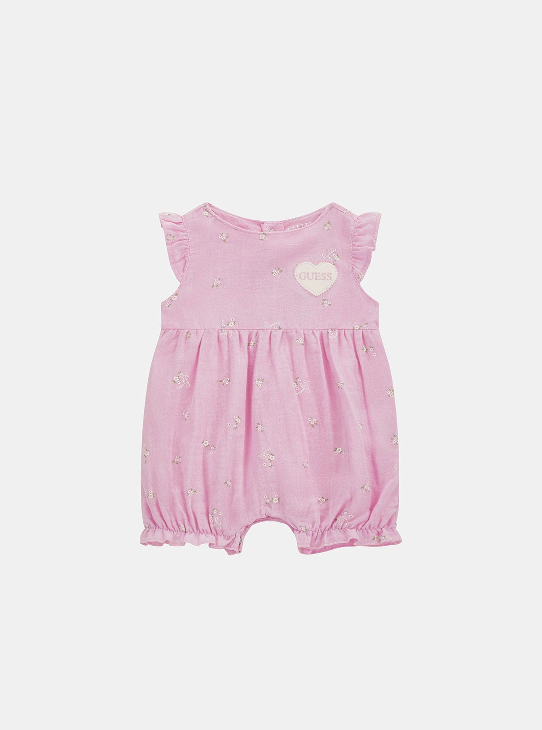 Pink Bonded Gauze Onesie