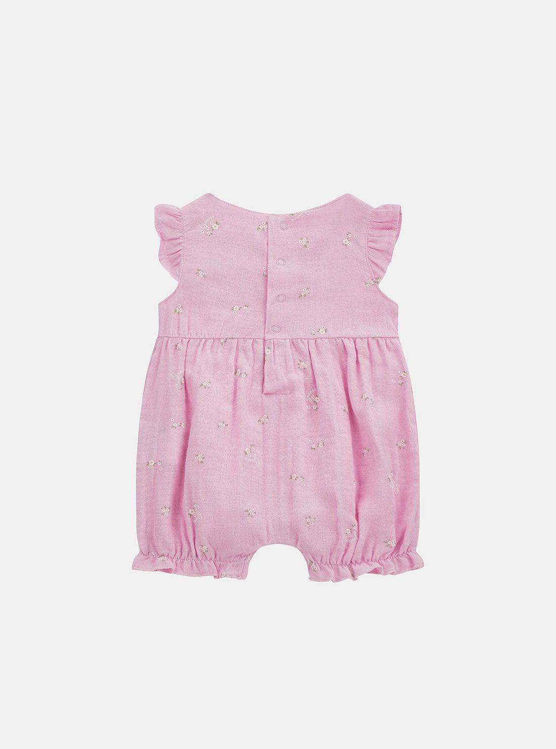 Pink Bonded Gauze Onesie
