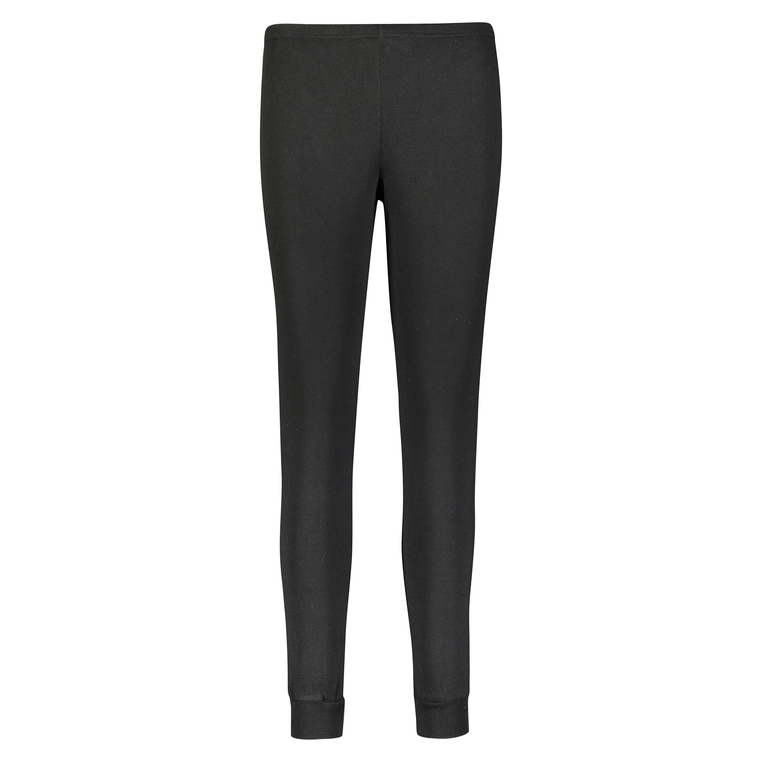 Polkadot BLACK RIB Orig Fit JOGGER Mid Rise