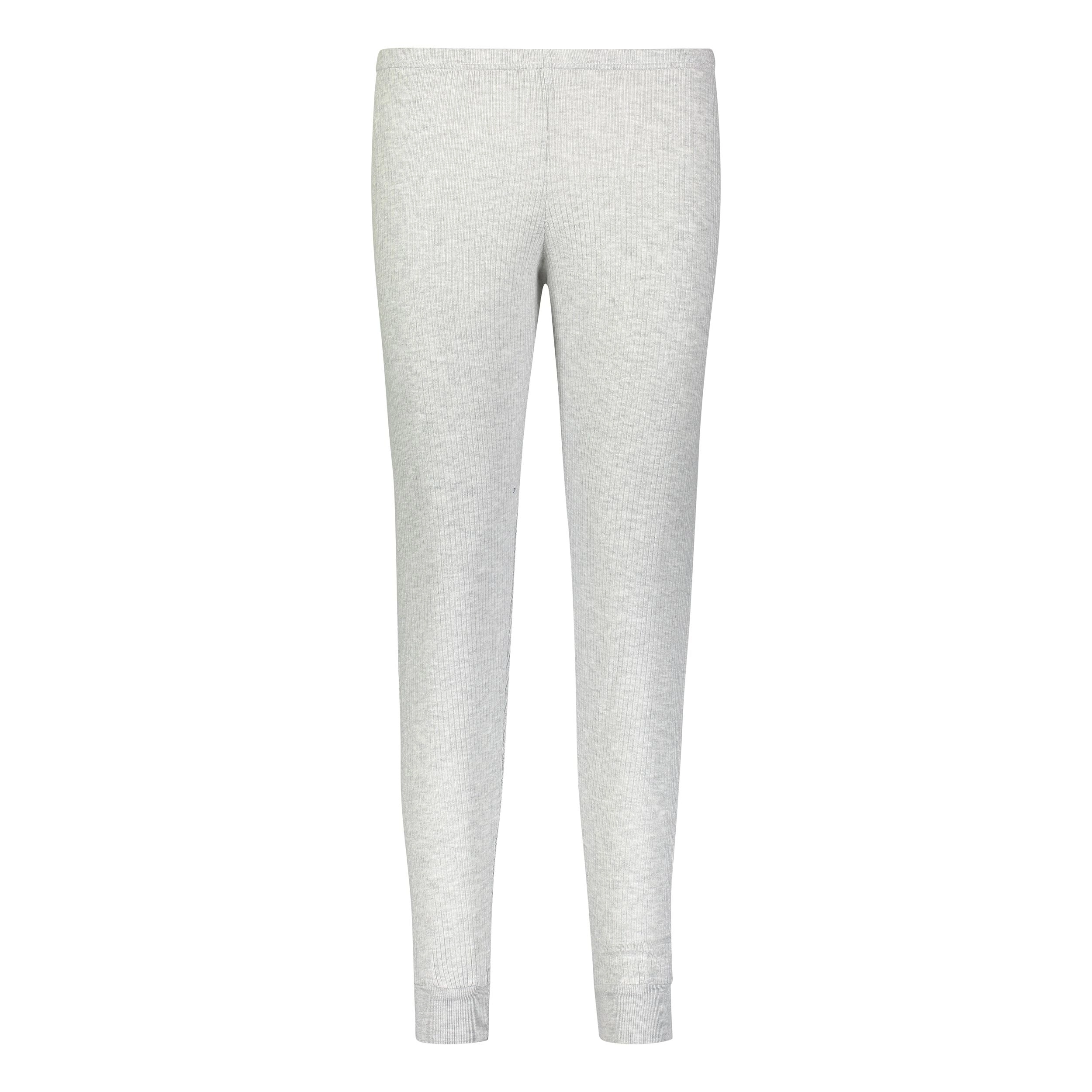Polkadot RIB Orig Fit JOGGER Mid Rise HEATHER GREY