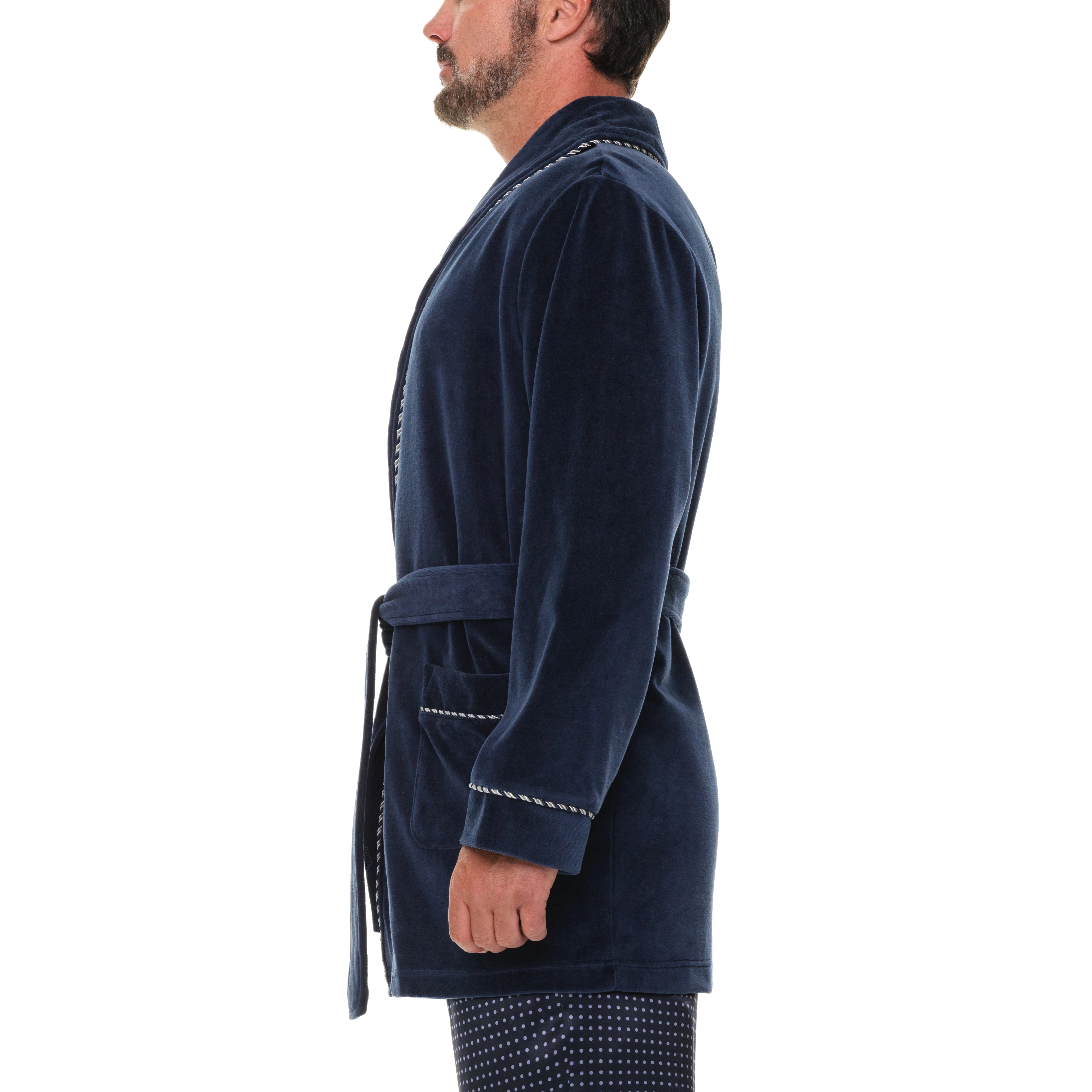 Refinery Velour Smoking Jacket