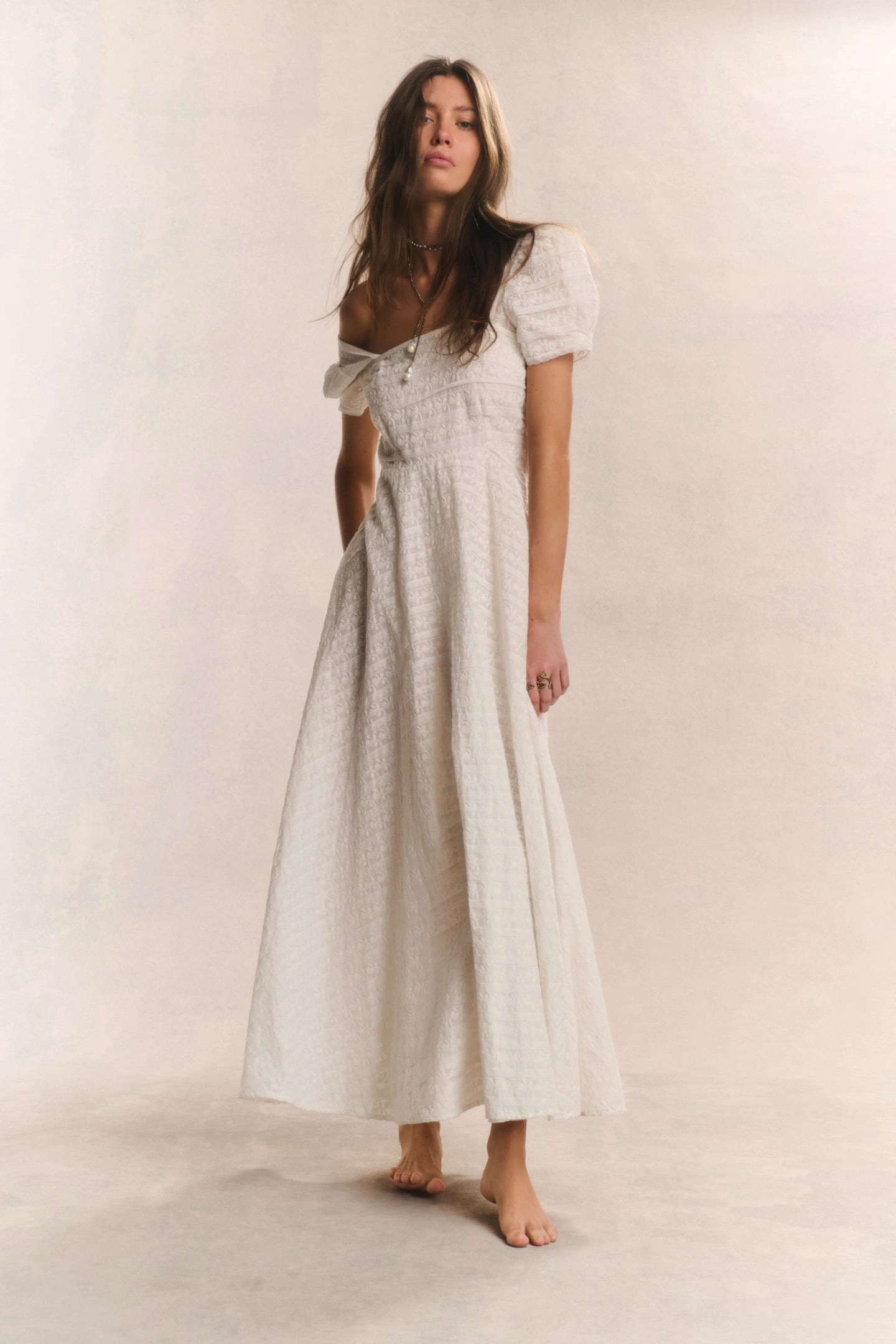 Ryan Catalina Lace Maxi Dress