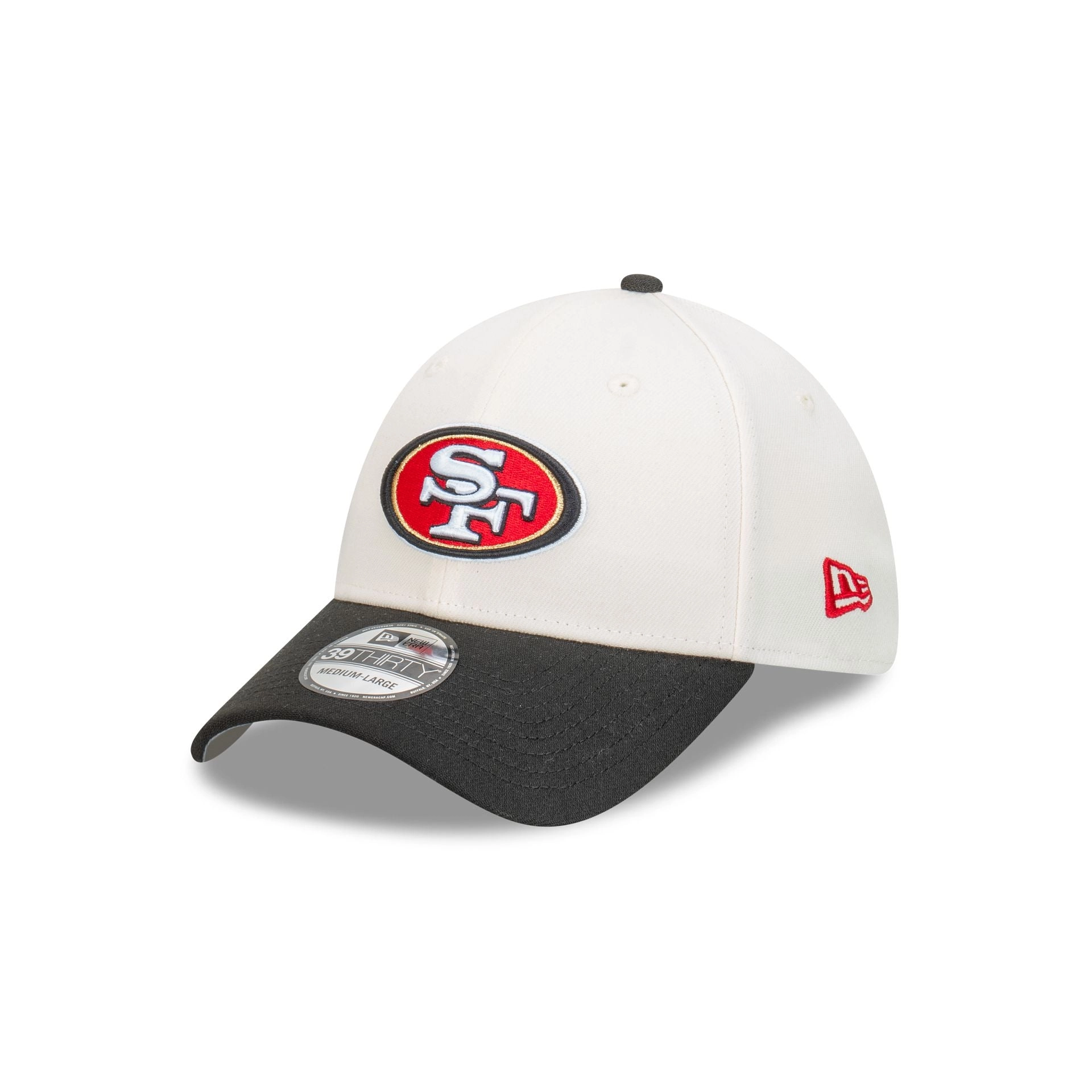San Francisco 49ers Chrome Two-Tone 39THIRTY Fitted
