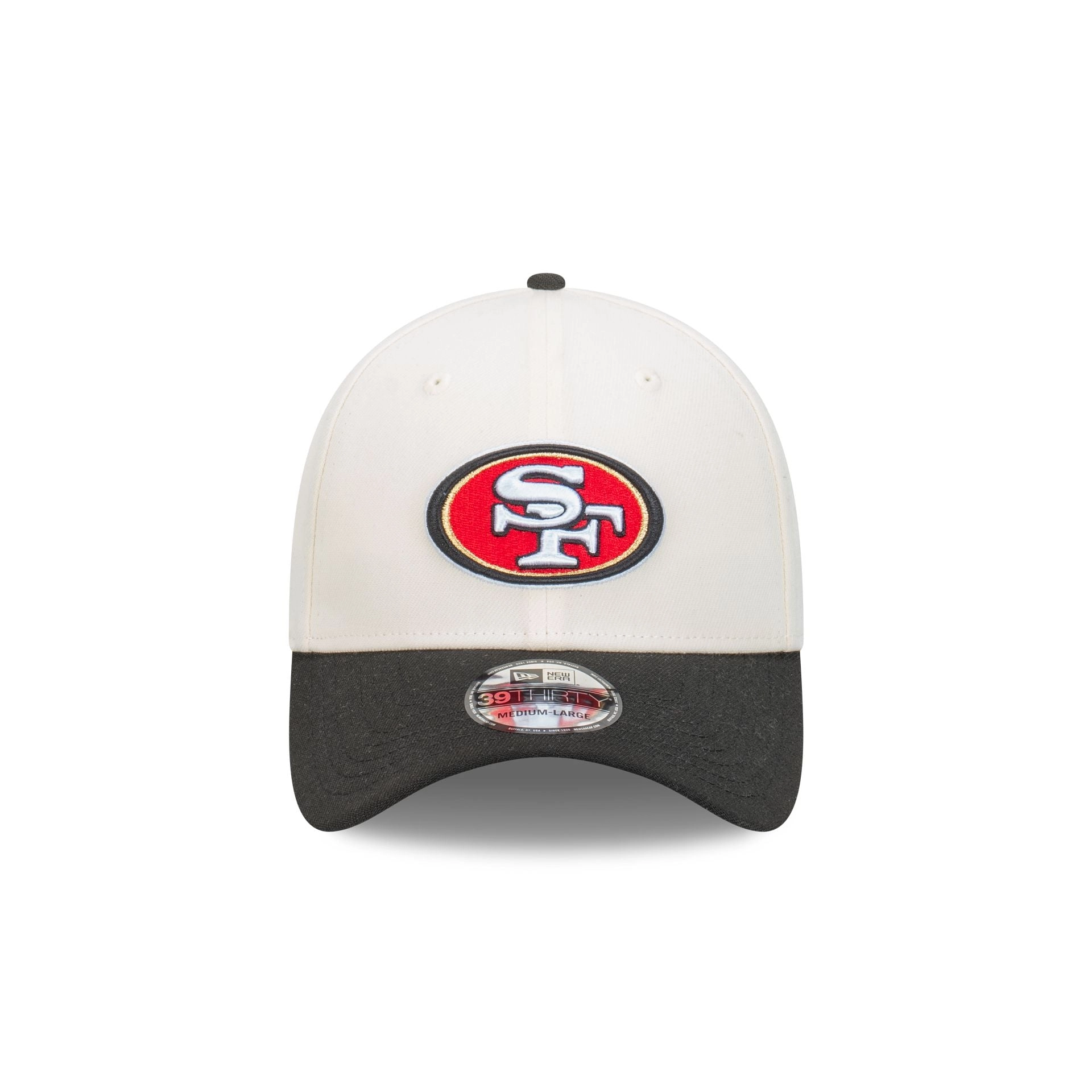San Francisco 49ers Chrome Two-Tone 39THIRTY Fitted