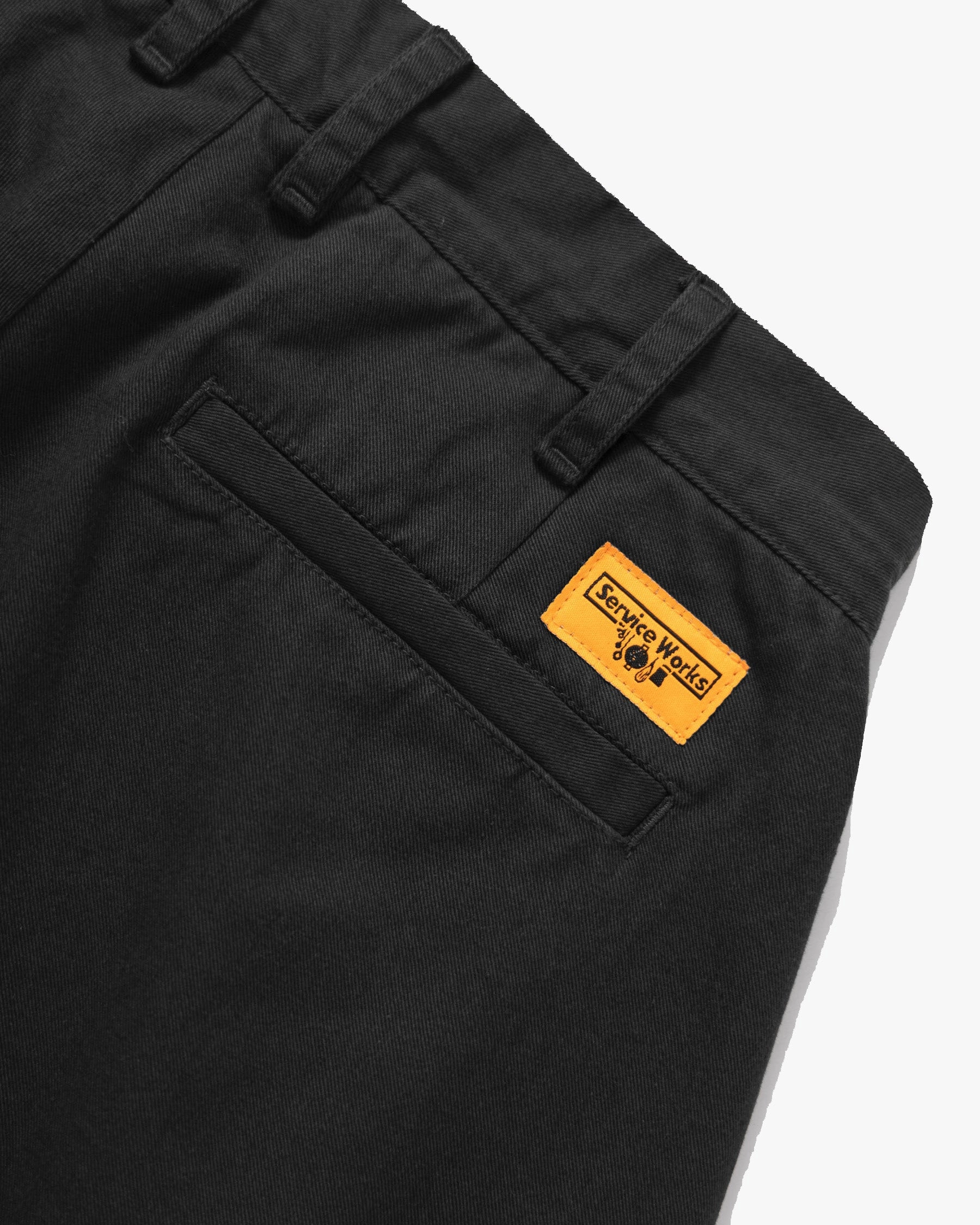 Service Works Drill Part Timer Shorts - Black
