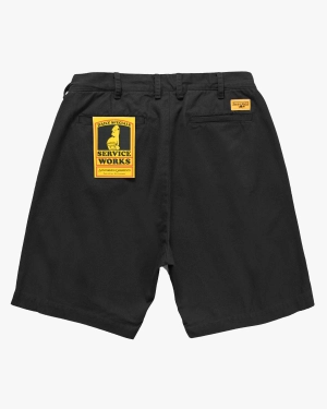 Service Works Drill Part Timer Shorts - Black