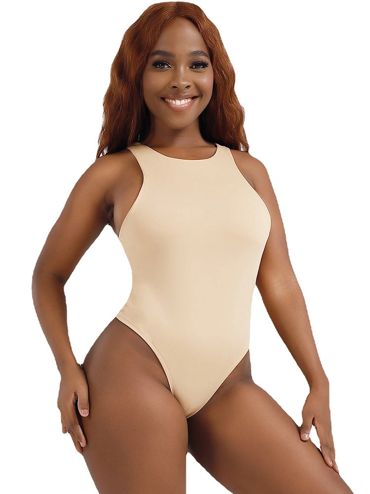Sexy Classic Sleeveless Slim Bodysuit