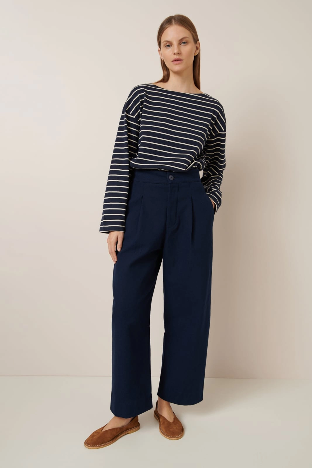 Silhouette Pant - Evening Navy