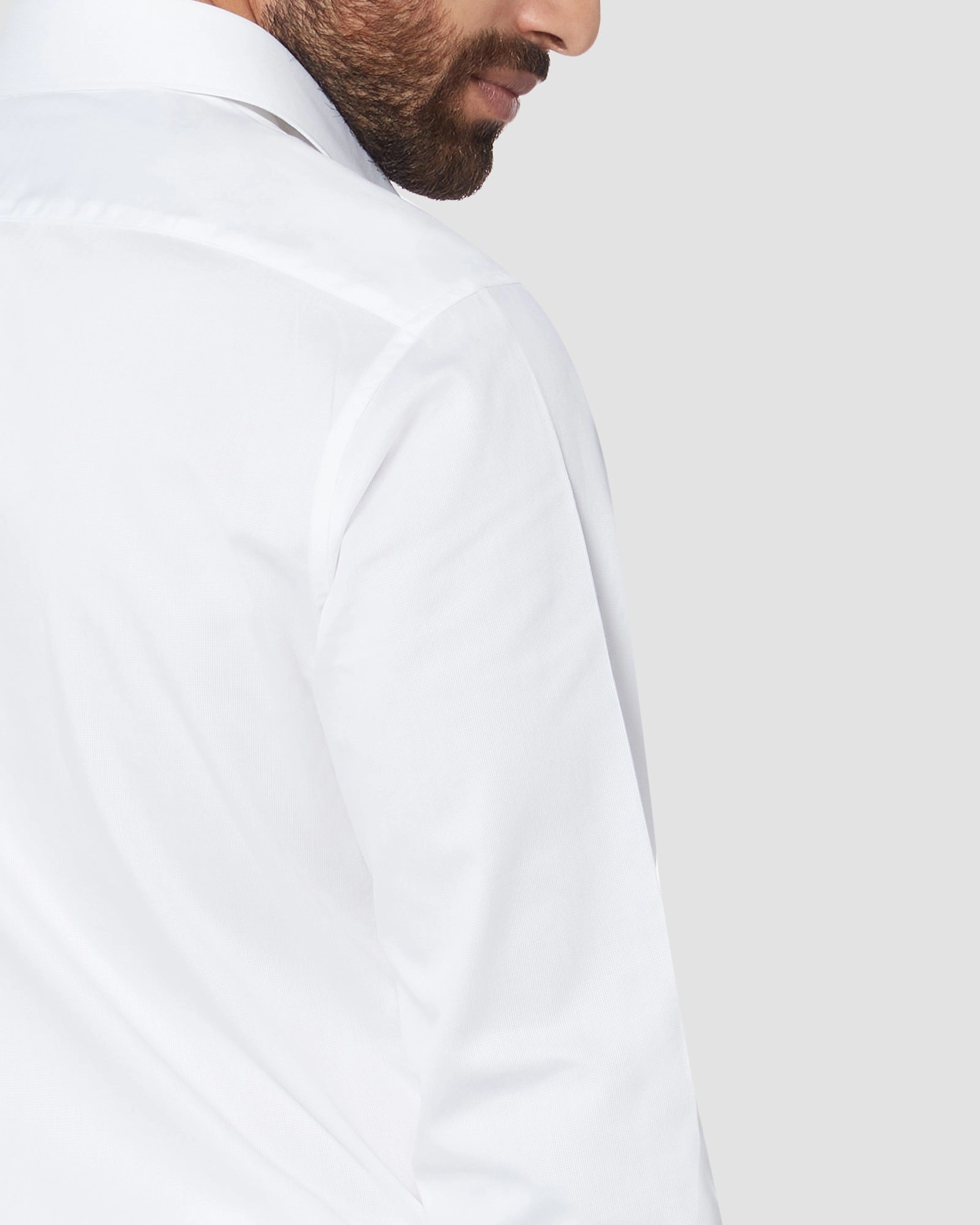 Soktas Micro Dobby Shirt - White