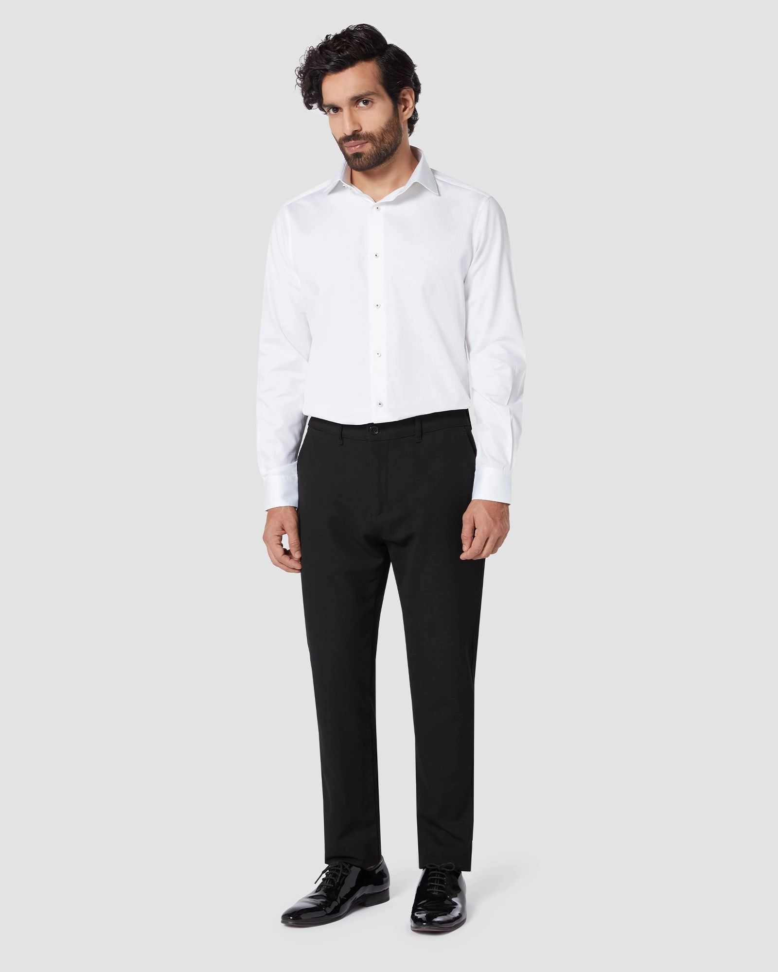 Soktas Micro Dobby Shirt - White