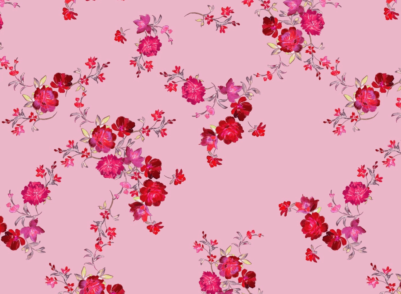 Sorbet Roses Voile Pajama