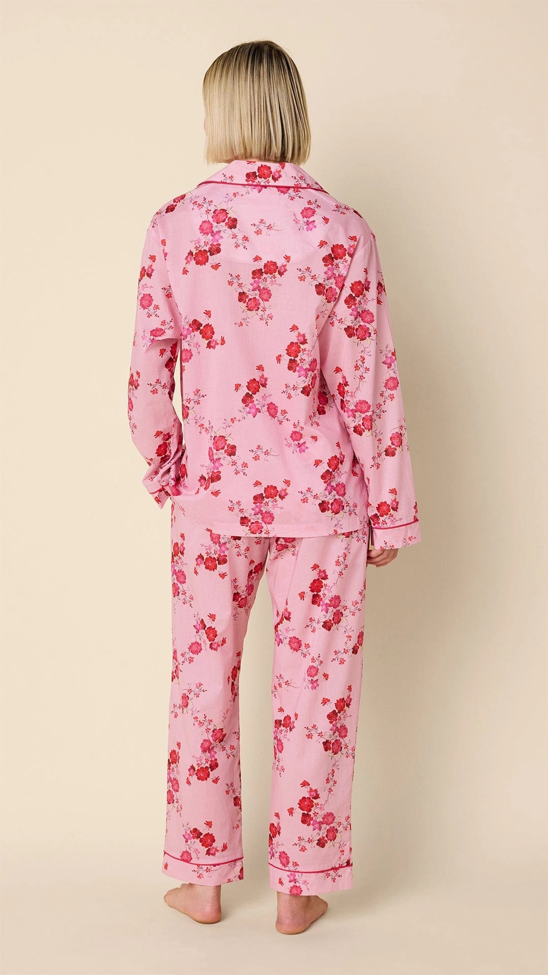 Sorbet Roses Voile Pajama