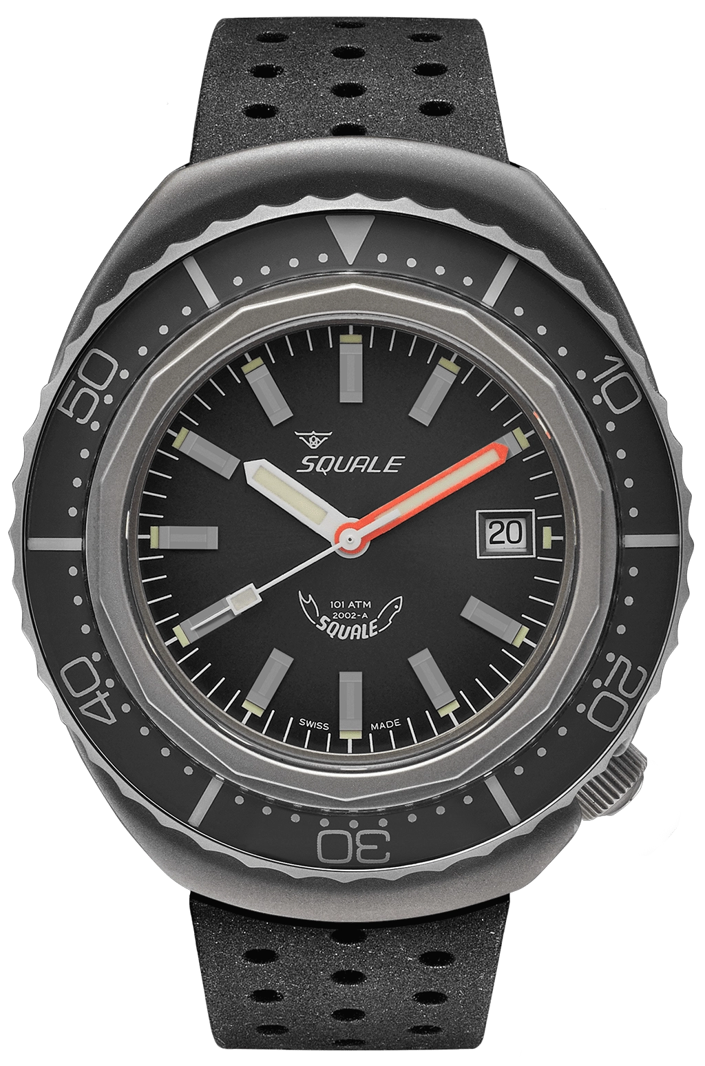 Squale 2002 101 Atmos Grey 2002.BR.G.G.NMT
