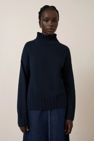 Staple Sweater - Indigo