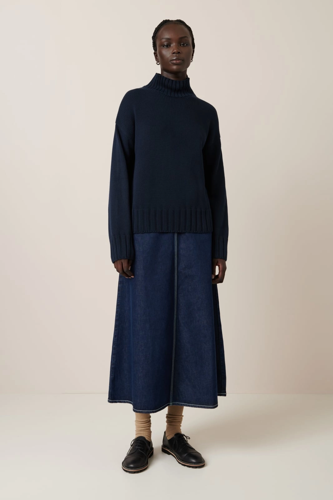 Staple Sweater - Indigo