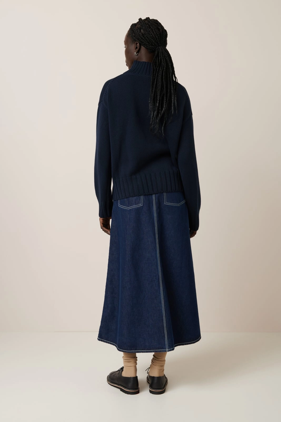 Staple Sweater - Indigo