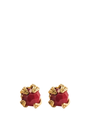 Studs Red Swarovski