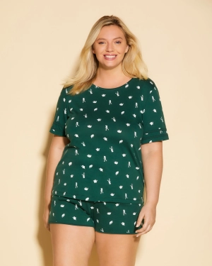 T Shirt & Boxer Lounge Set