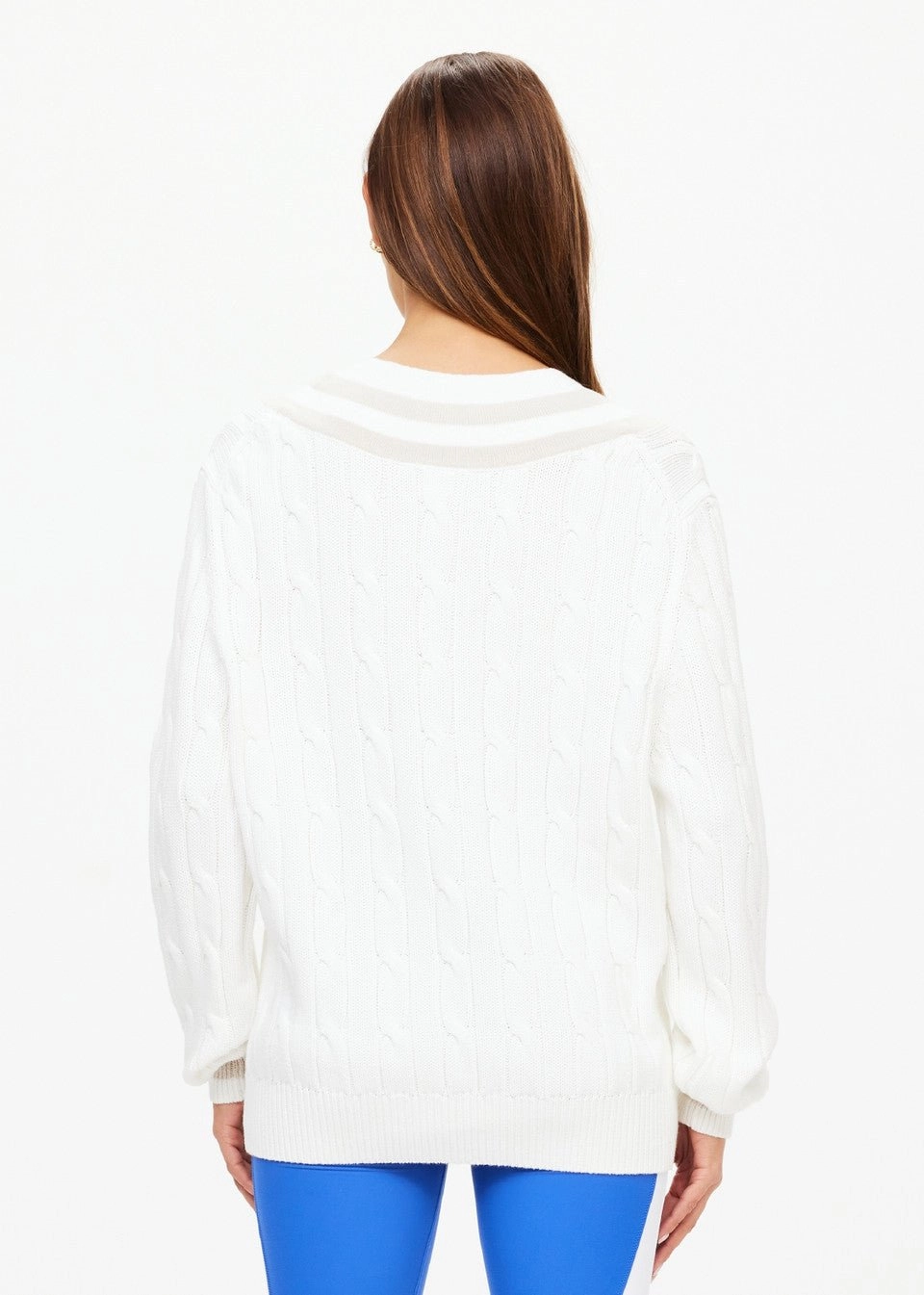 The Upside - Louie Knitted Sweater in Off White