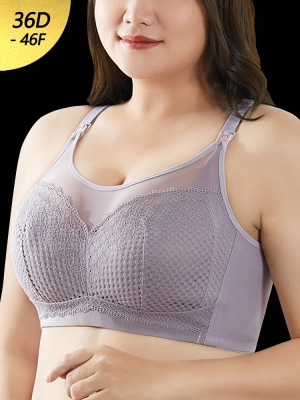 Thin Breathable Wire-free Nursing Bra
