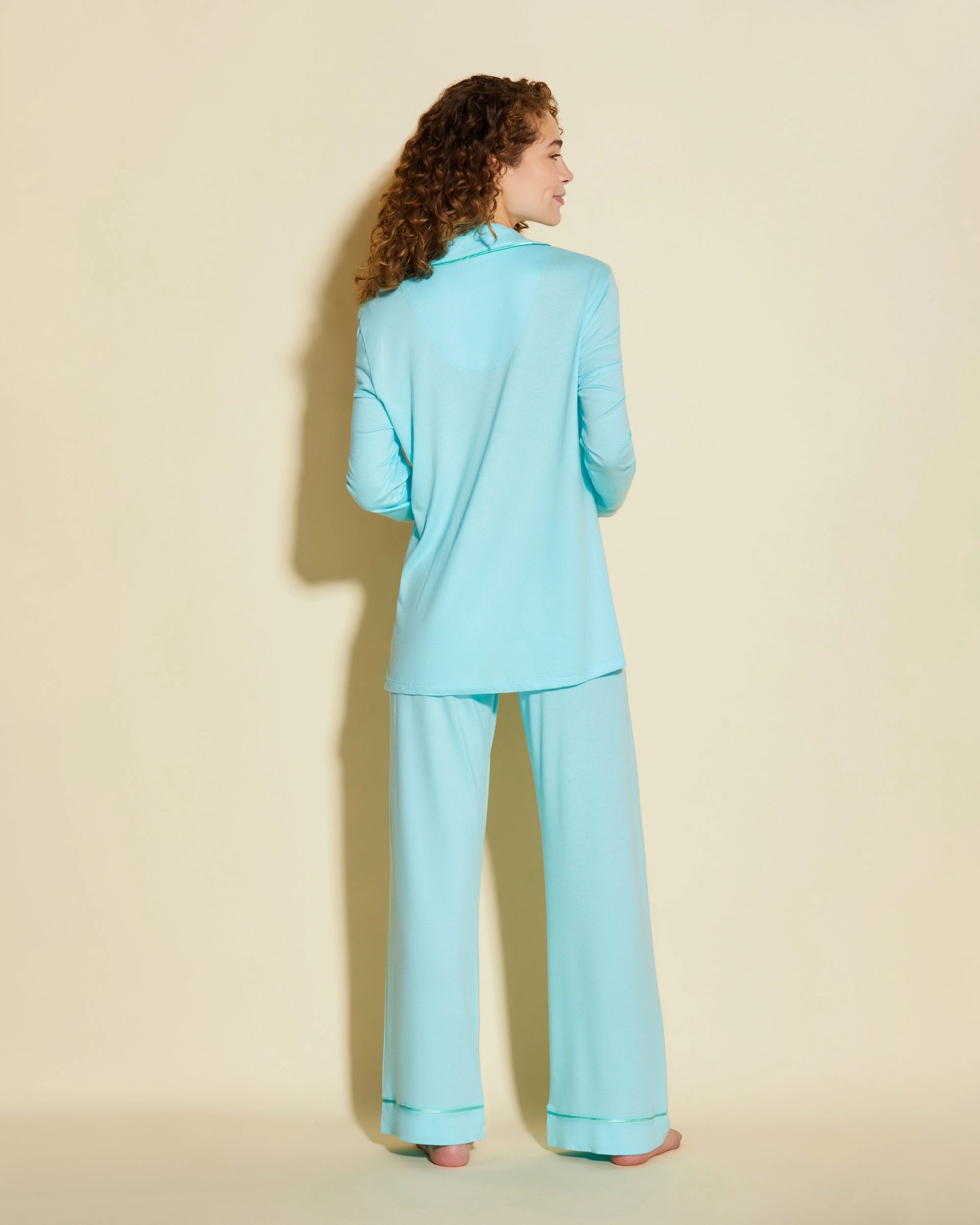 Top A Manica Lunga E Pantalone Lungo