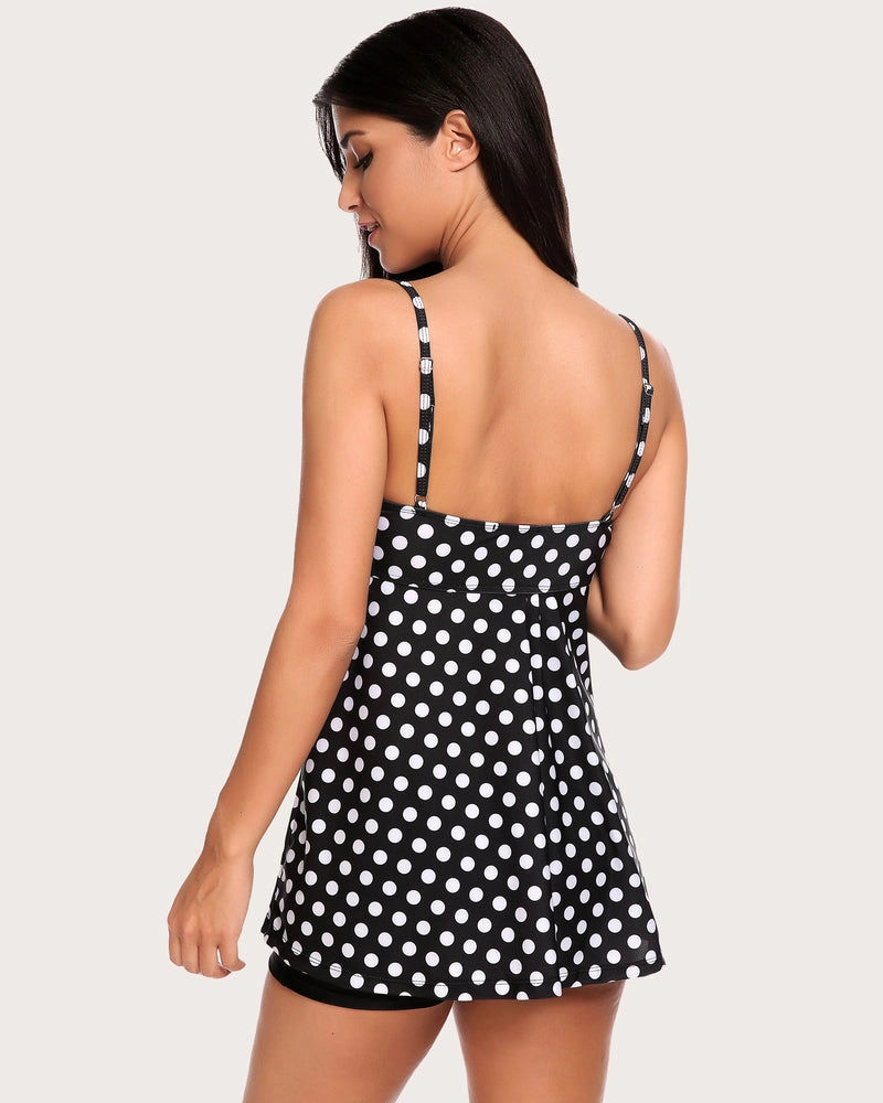 Two Piece Tankini Set Swimwear Suit