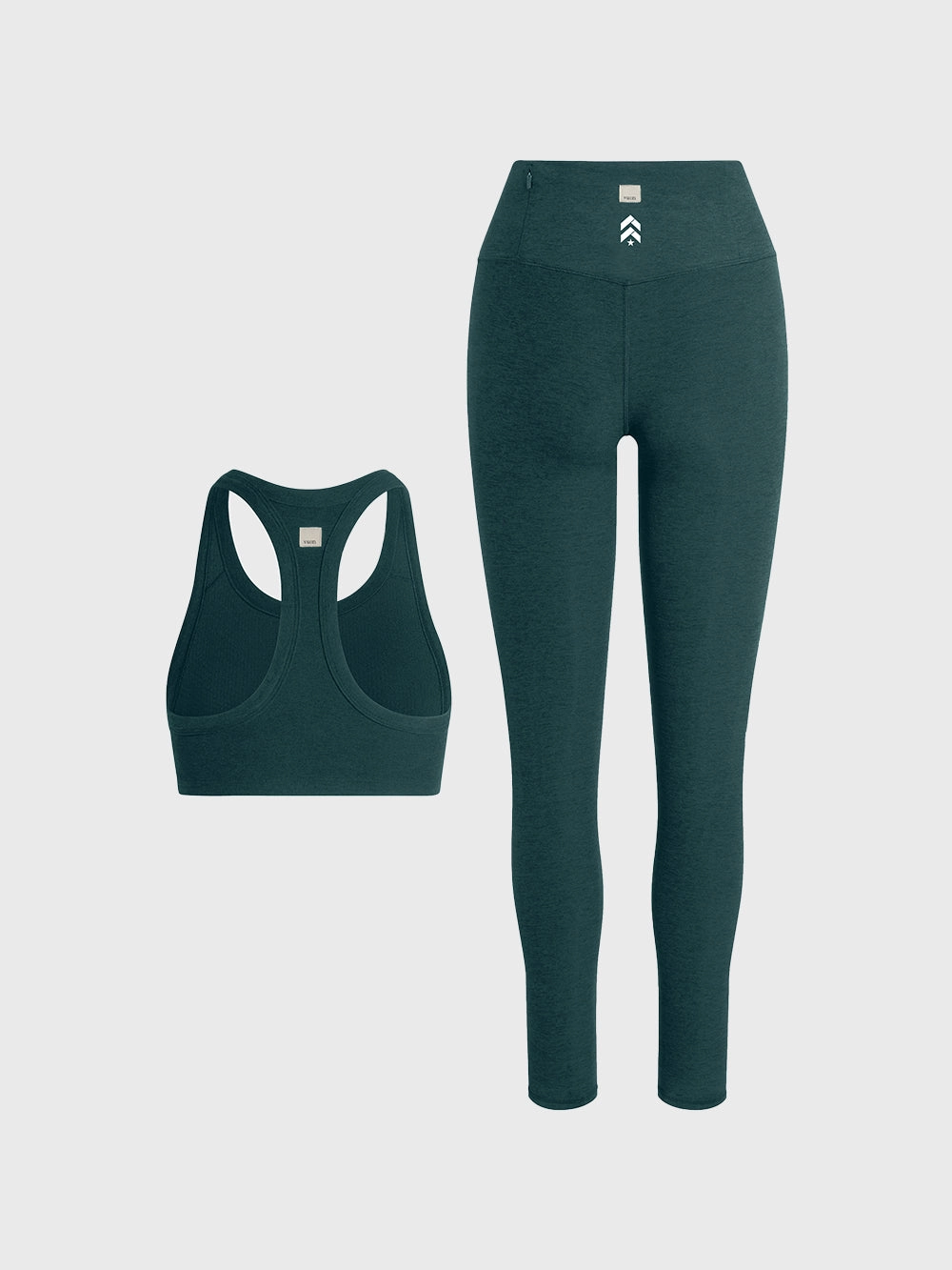 VUORI ALL STARS MOSS HEATHER ELEVATION SET