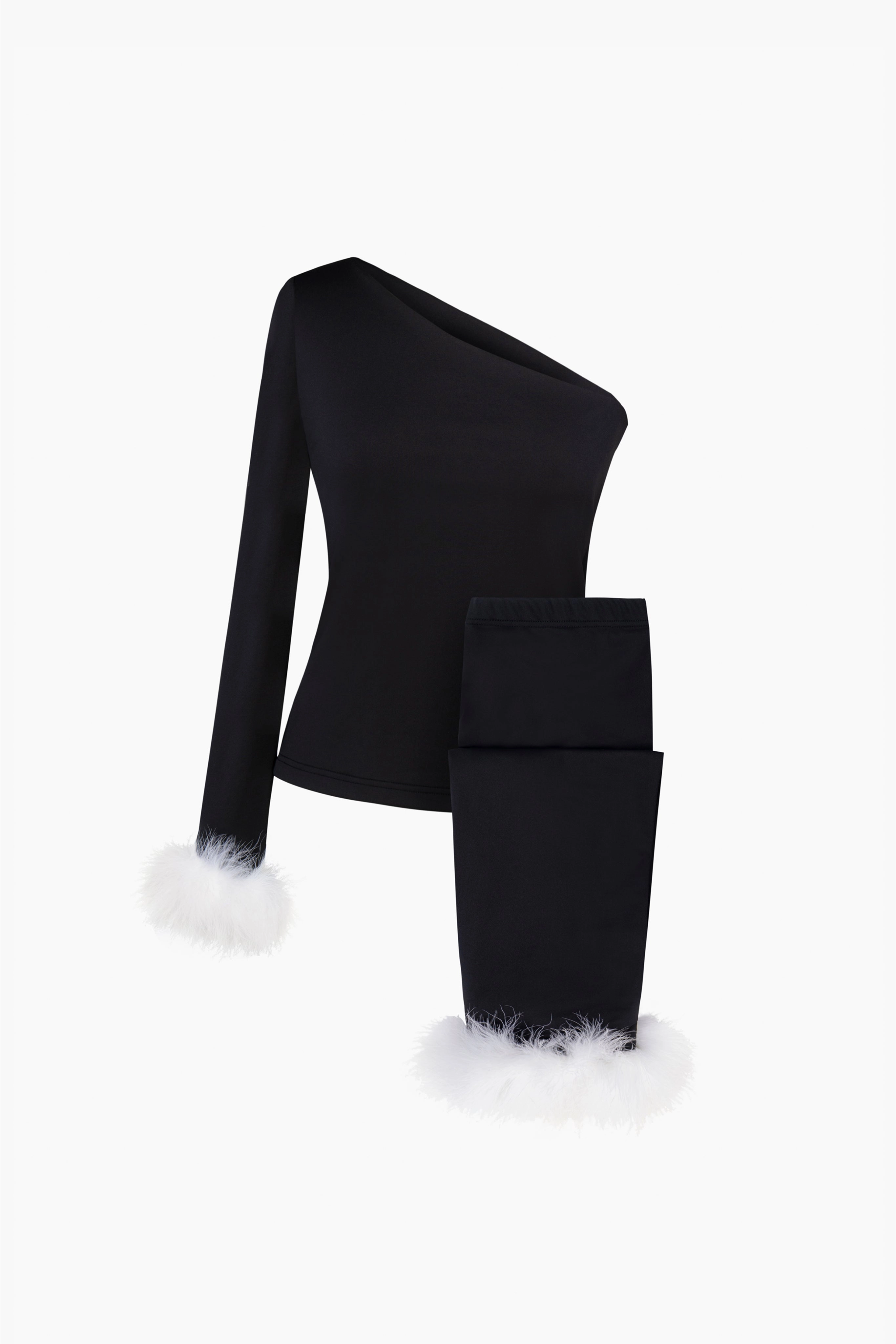 Weekend Chic Lounge Set in Black