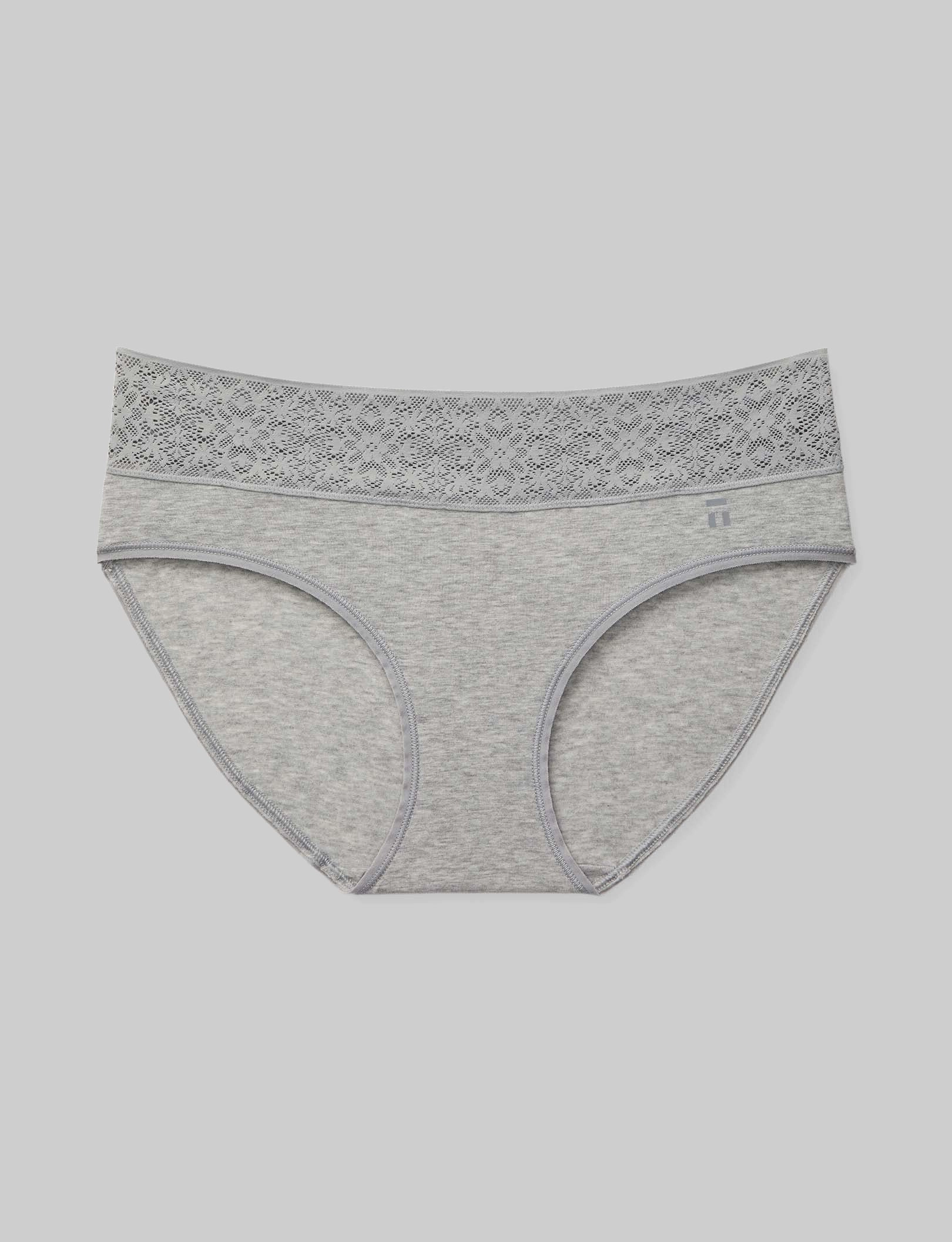Women's Cool Cotton Brief, Lace Waist