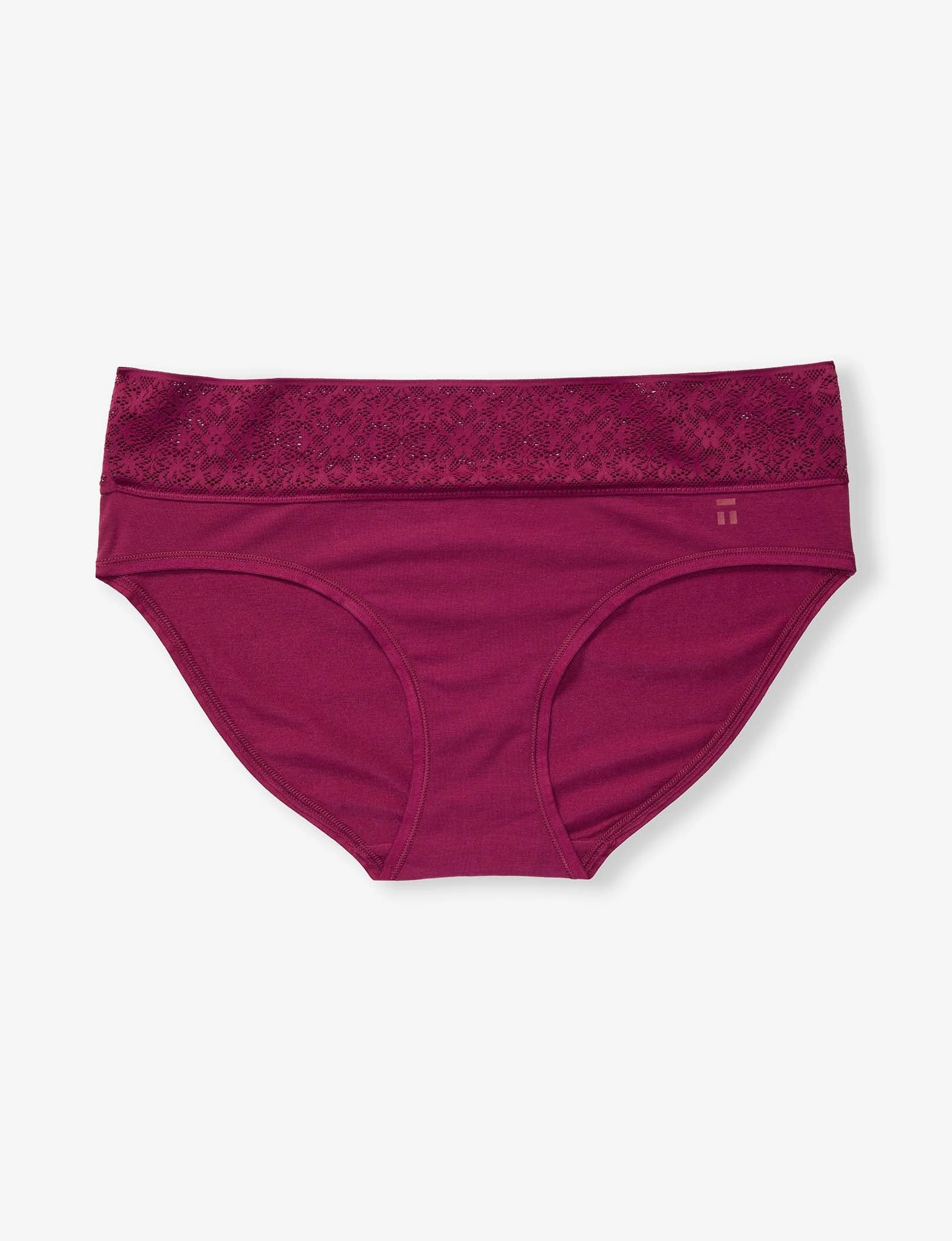 Women's Cool Cotton Brief, Lace Waist
