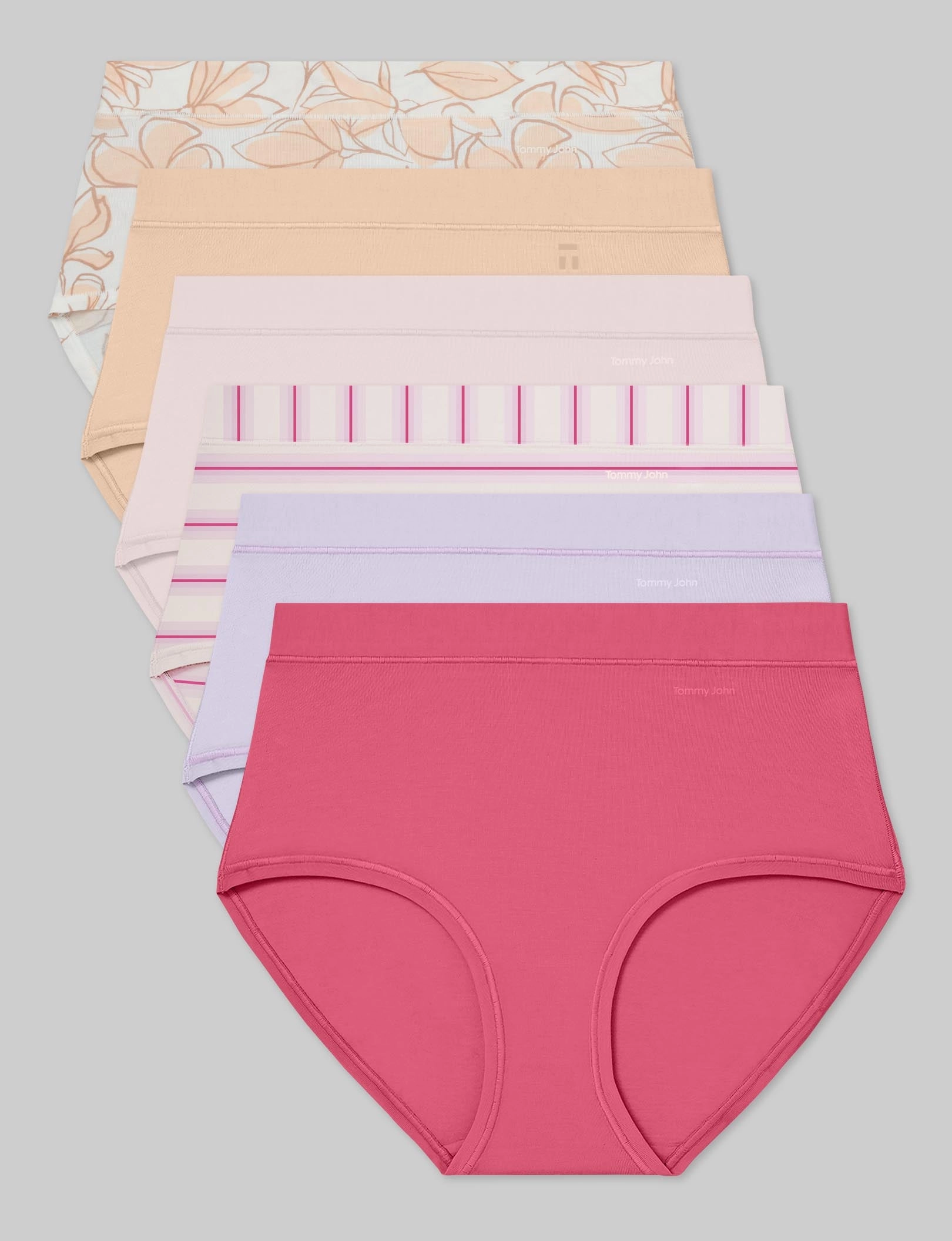 Women's Cool Cotton High Rise Brief (6-Pack)
