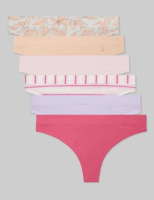 Women's Cool Cotton Thong (6-Pack)