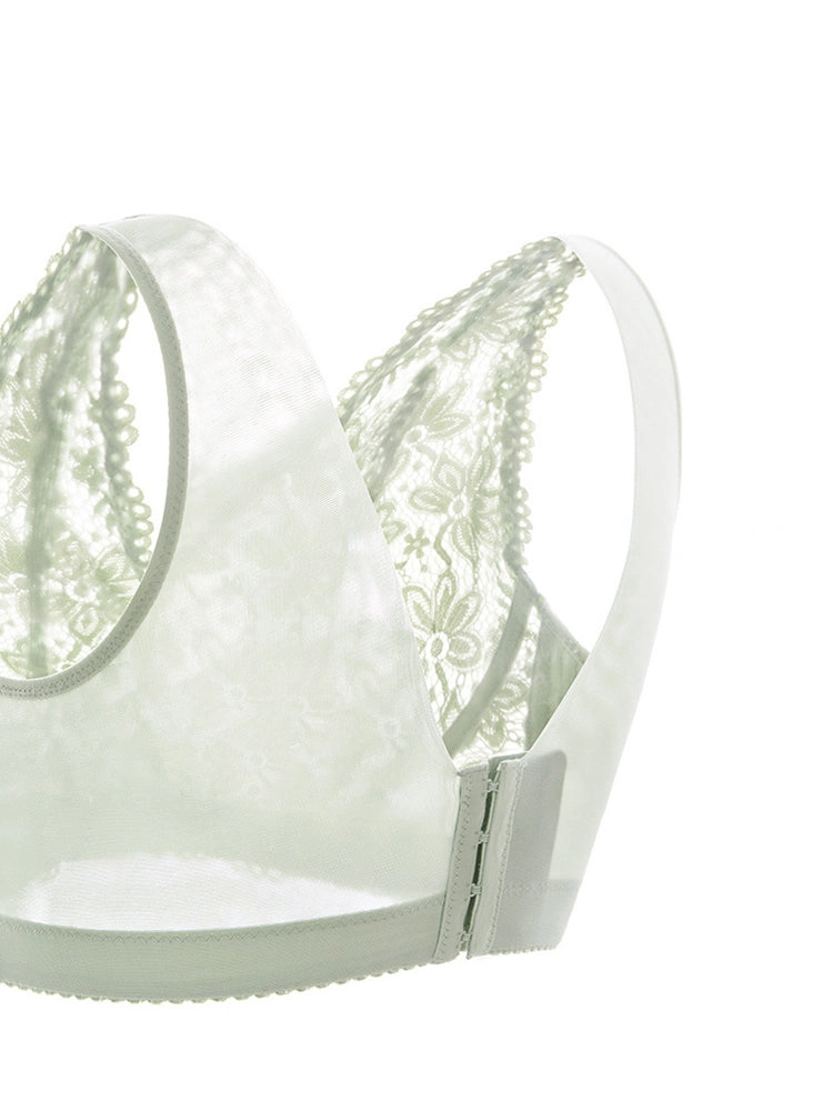 Women's Lace Floral Breathable Non-padded Bras