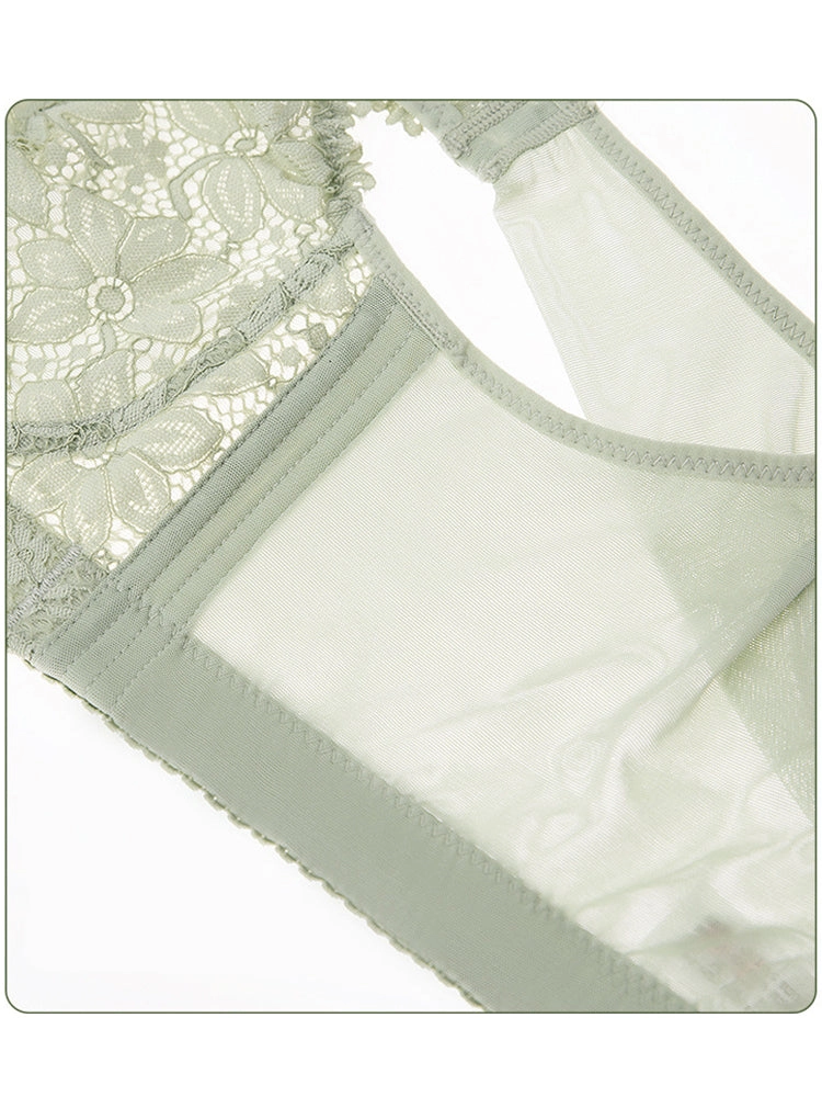Women's Lace Floral Breathable Non-padded Bras
