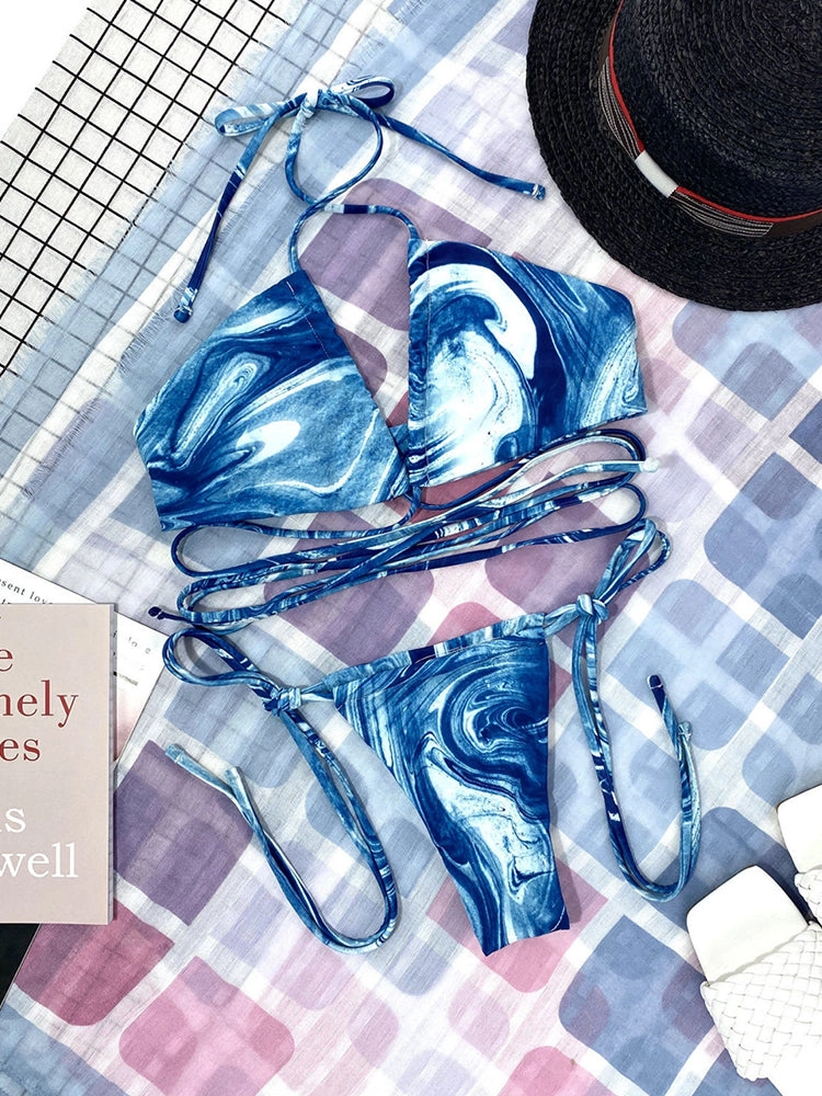 Women's Summer Sexy Water Crepe Swimsuit
