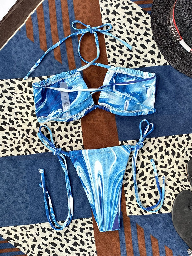 Women's Summer Sexy Water Crepe Swimsuit